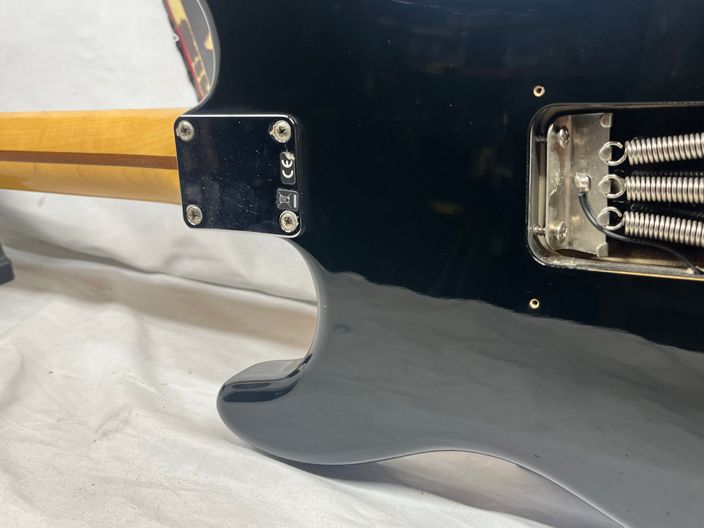 Fender Standard Stratocaster Strat Electric Guitar MIM - Made in Mexico - Black