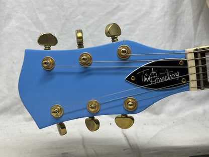 Gretsch G5191 Tim Armstrong Lefty Left-Handed Semi-Hollow Body Electric Guitar -- Spray Painted