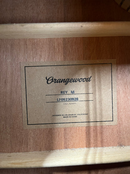 Orangewood Rey Mahogany Acoustic Guitar - Natural