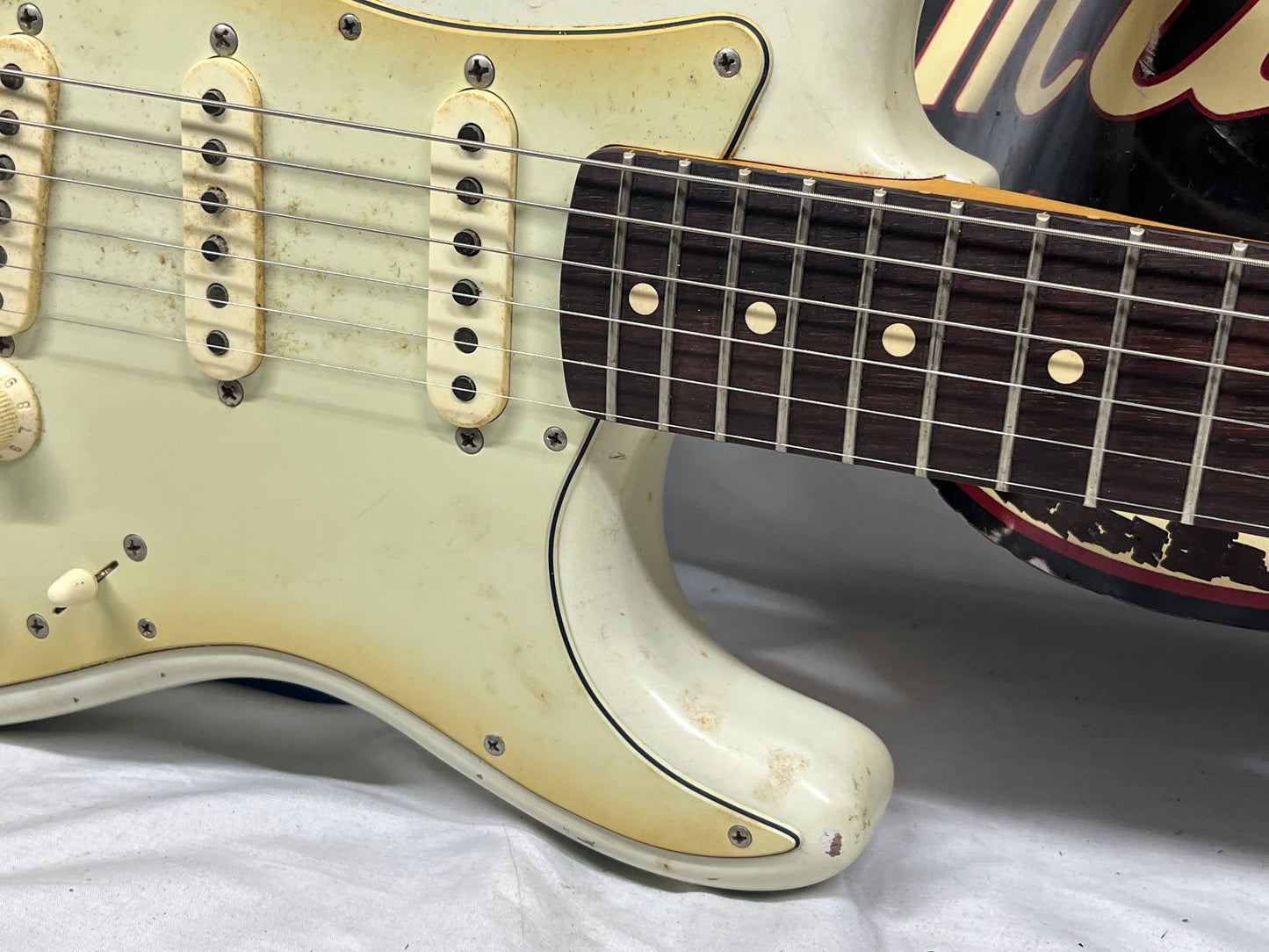 Fender Road Worn '60s Stratocaster Strat Electric Guitar 2010 - Olympic White