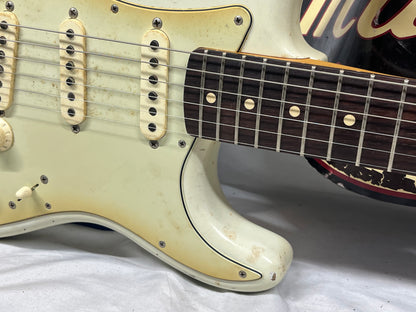 Fender Road Worn '60s Stratocaster Strat Electric Guitar 2010 - Olympic White