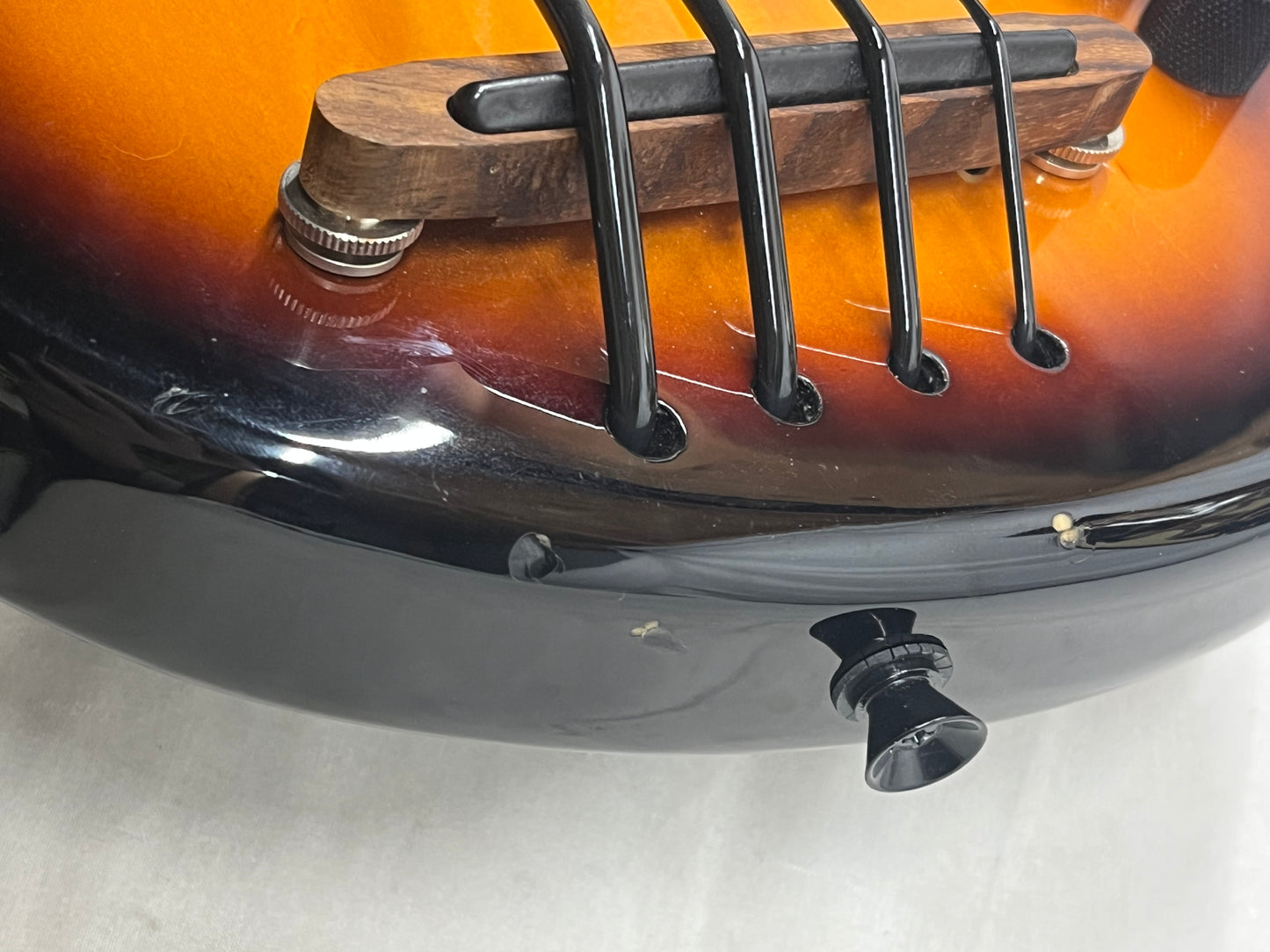 Kala UBass SUB4FS Doublecut 4-String Electric Ukulele Bass - Sunburst