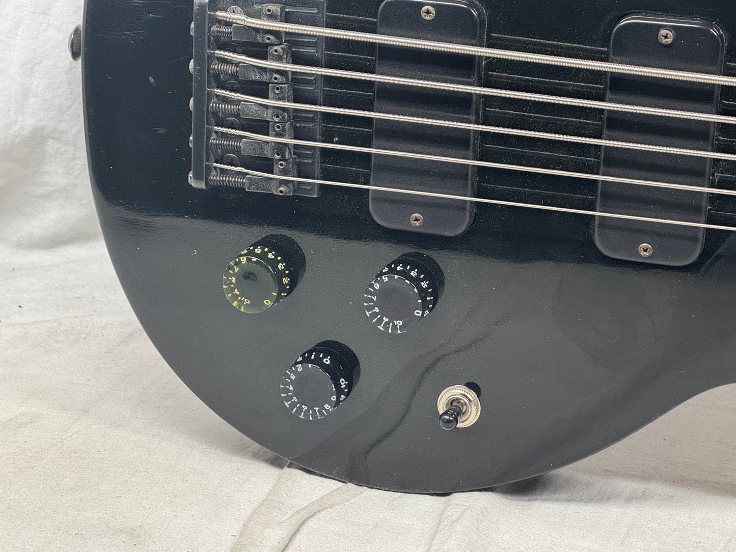 Gibson LPB-1/5 lpb-1 5 lpb1/5 Les Paul Special Bass Singlecut 5-string Bass 1998 - Ebony / Black
