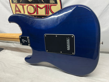 Fender Limited Edition Player Stratocaster HSS Plus Top Electric Guitar MIM - Made in Mexico - Blue Burst