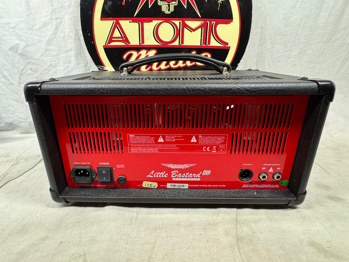 Ashdown Engineering Little Bastard 30 Tube Bass Amplifier Head