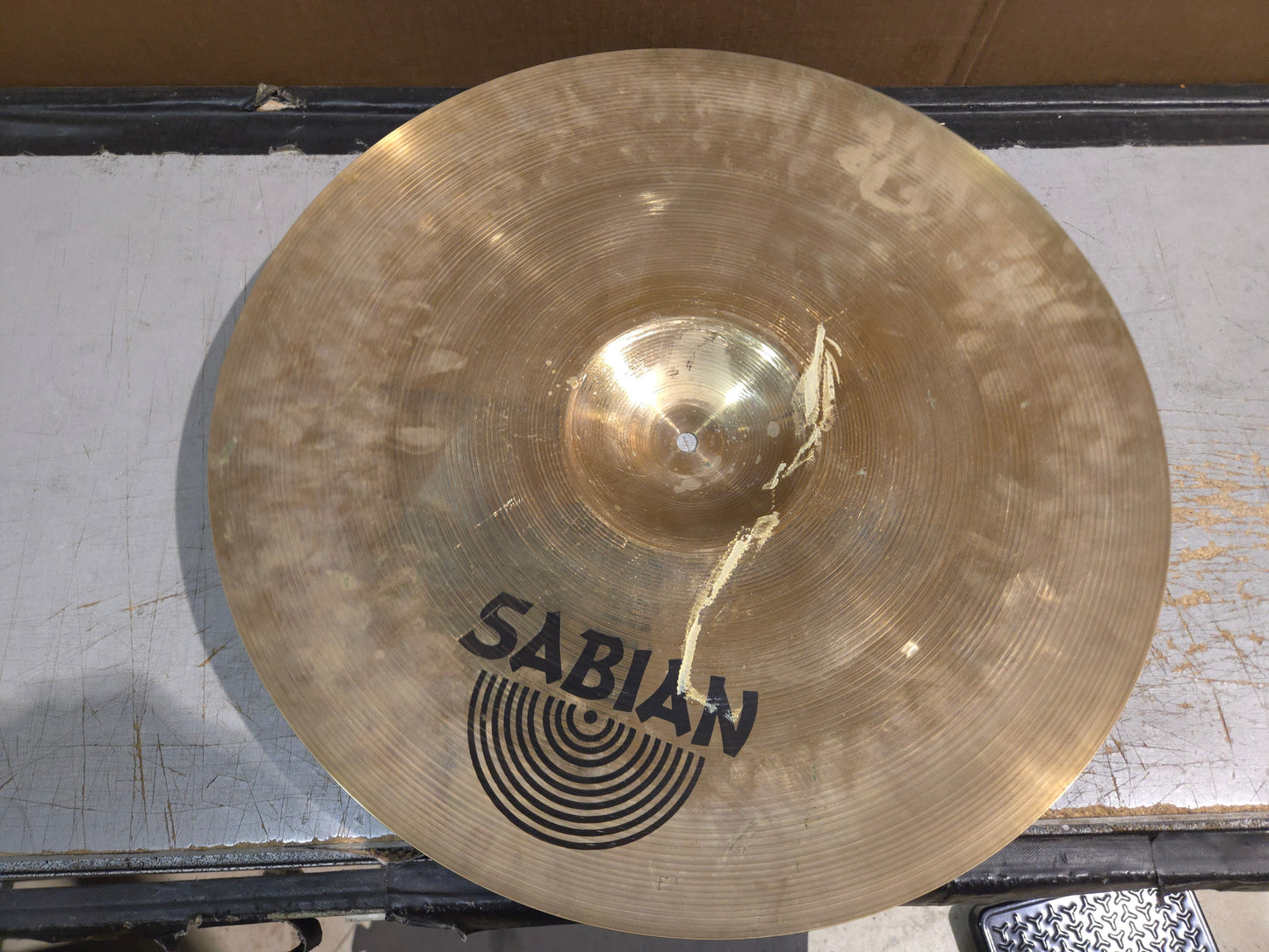 Sabian 20" AA Rock Ride Cymbal 1990 - 2001 - Brilliant