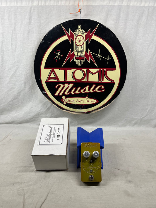 Echopark Gold Edition 1977 Transparent Overdrive Pedal with Box