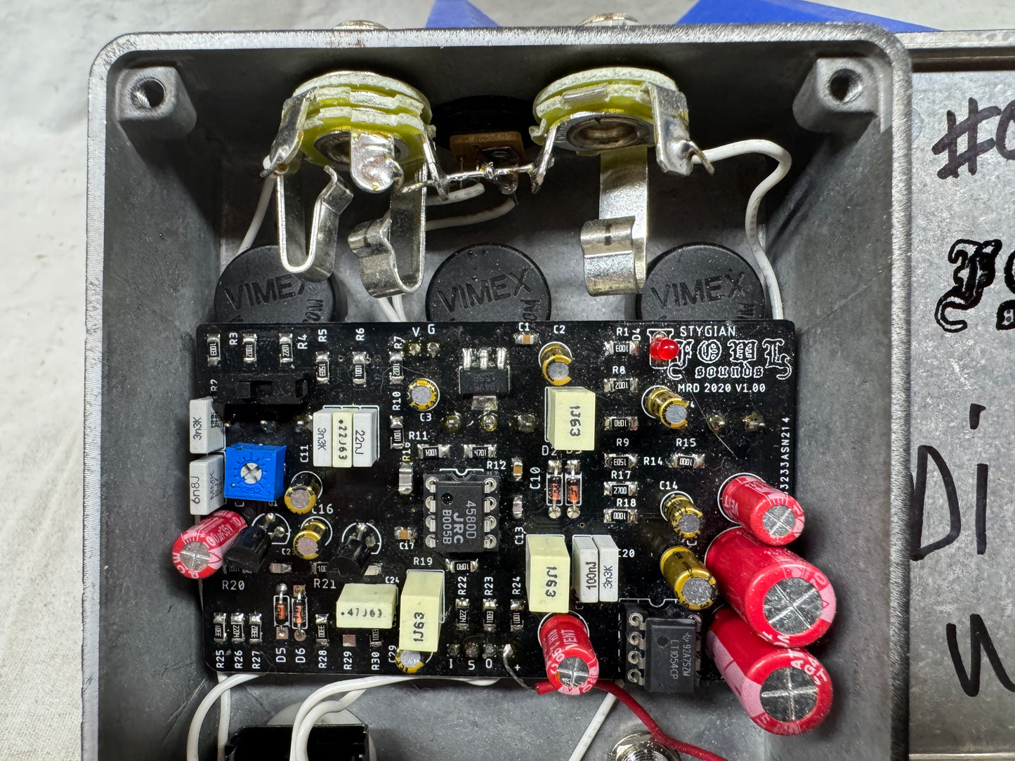 Fowl Sounds Stygian Fuzzstortion Fuzz Distortion Pedal