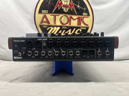 TASCAM Model 12 Mixer / Audio Interface / Recorder / Controller with Power Supply and Deck Saver Cover