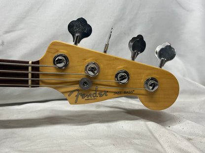 Fender American Standard 4-String Electric Jazz Bass 2011 with Hard Case - 3-Color Sunburst