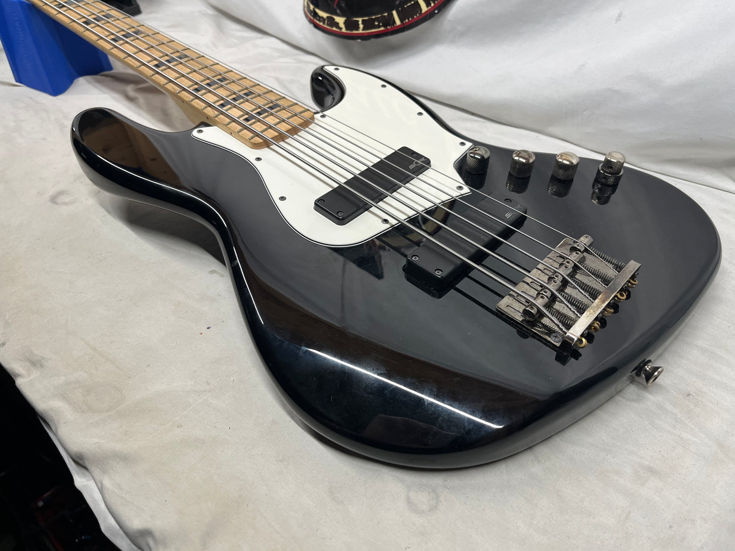 Squier Contemporary Active Jazz Bass HH V 5-String Electric Bass 2019 - Black