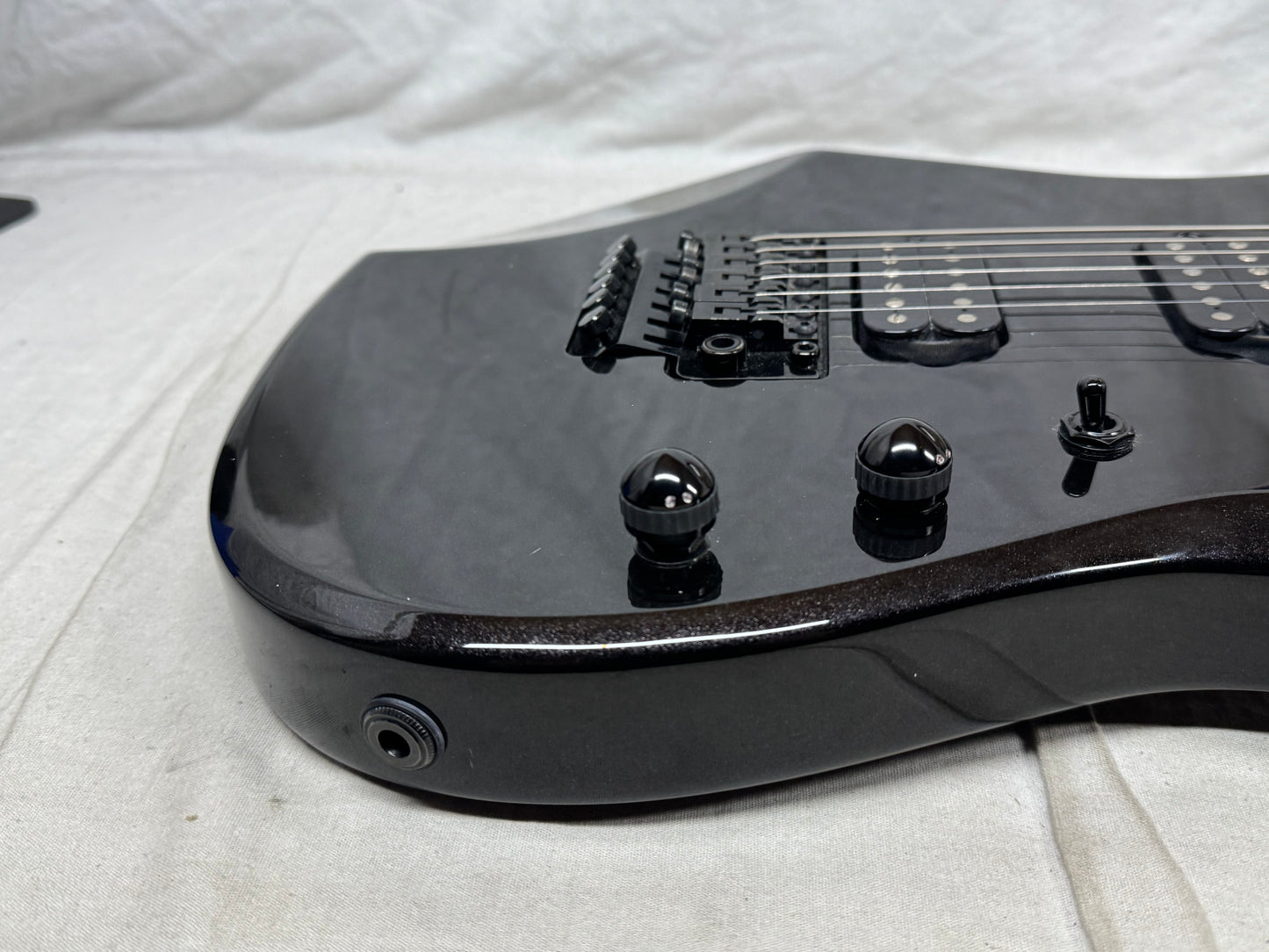 Ernie Ball Music Man BFR Ball Family Reserve JP16 JP-16 John Petrucci Signature Guitar with COA + Case 2017 - Black Lava