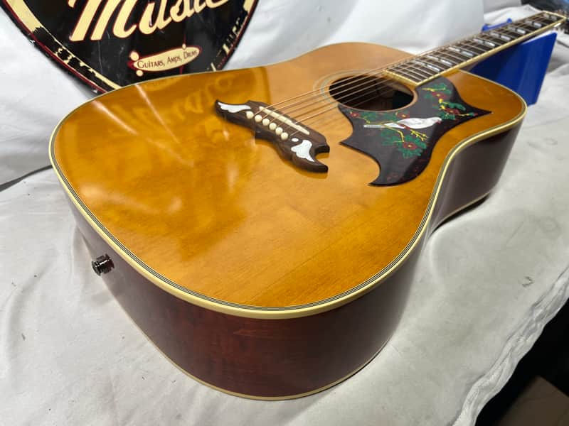 Epiphone 1963 Dove Reissue Acoustic Electric Guitar - Image 17