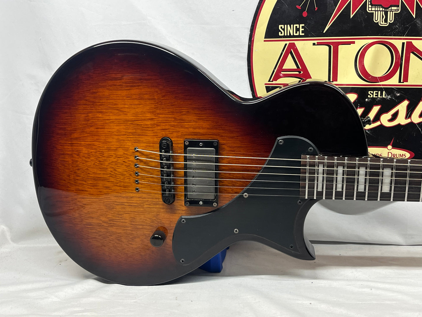 ESP LTD EC-01FT Singlecut Electric Guitar - Vintage Burst