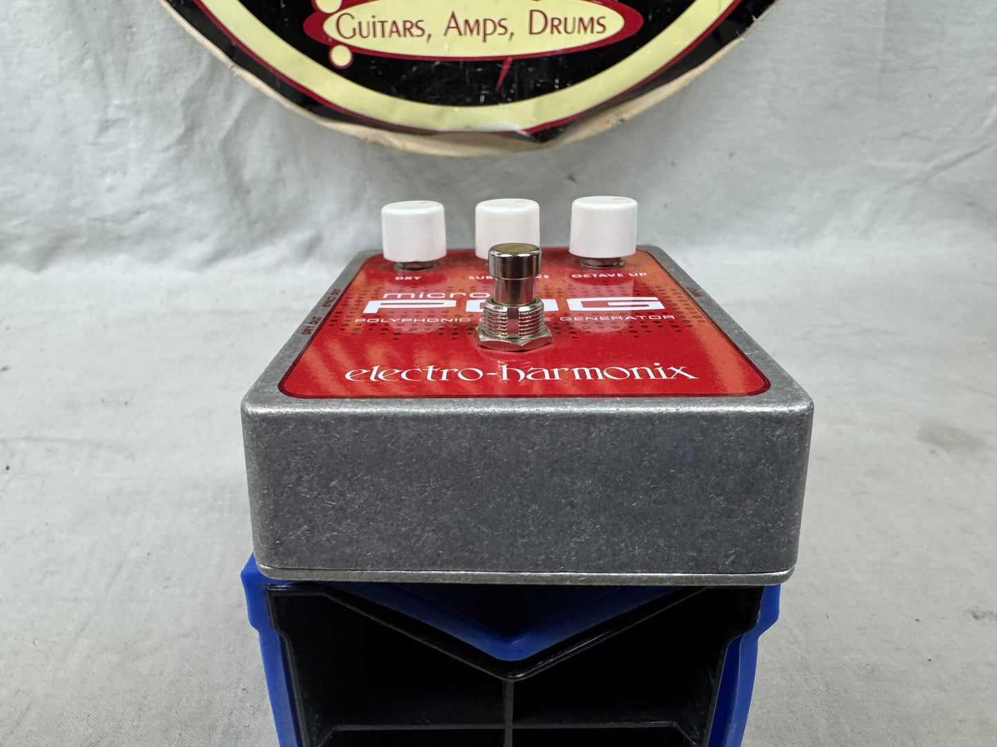 Electro-Harmonix Micro POG p.o.g. Polyphonic Octave Generator Pitch Shifter Harmonizer Pedal