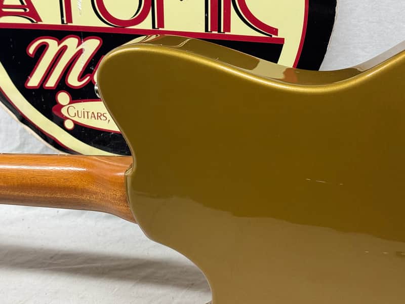 Powers Electric A-Type Hollowbody Guitar with Case - Image 11