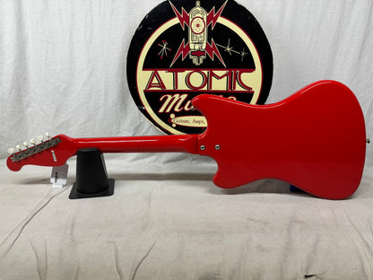 Supro Colt 22" Short Scale Guitar Vintage - Red (appears to be re-finished)