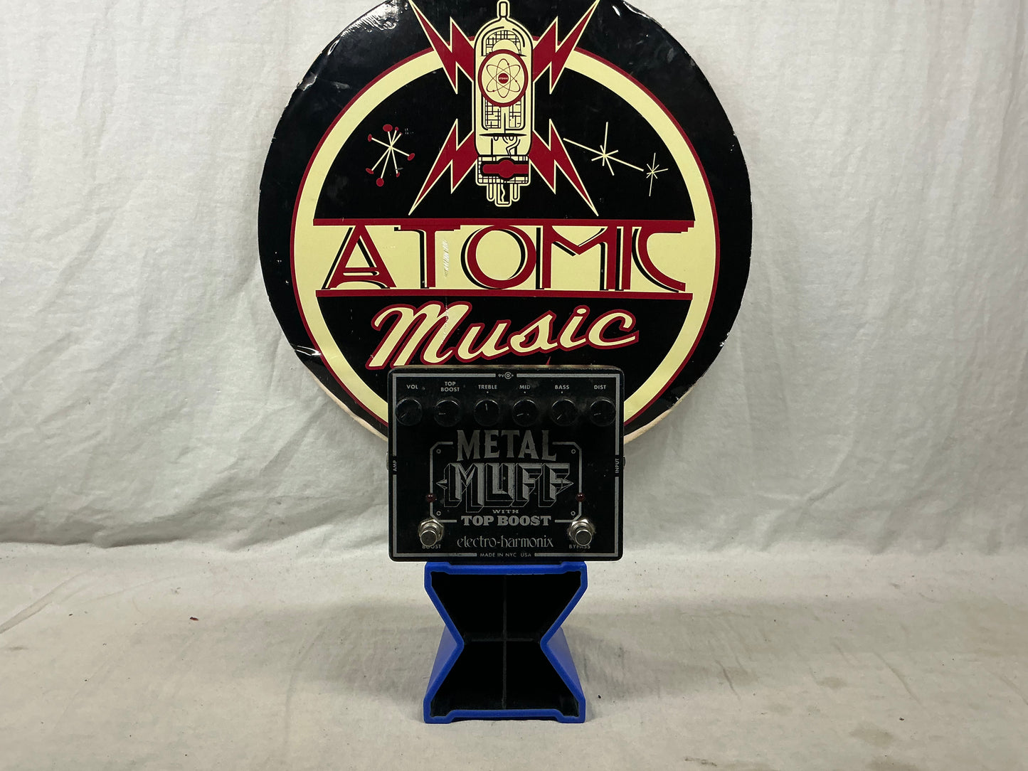Electro-Harmonix Metal Muff with Top Boost Distortion Pedal