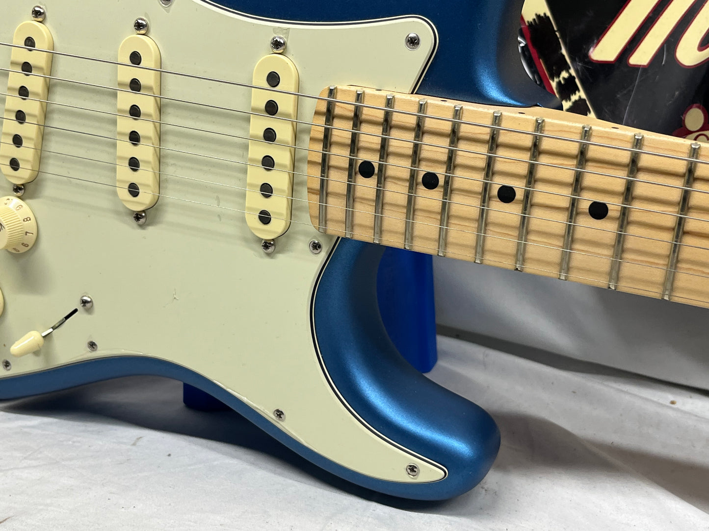 Fender American Performer Stratocaster Strat Electric Guitar 2021 - Satin Lake Placid Blue