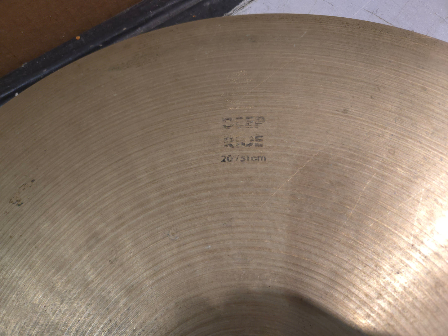 Zildjian 20" A Series Deep Ride Cymbal 2002 - 2005 - Traditional