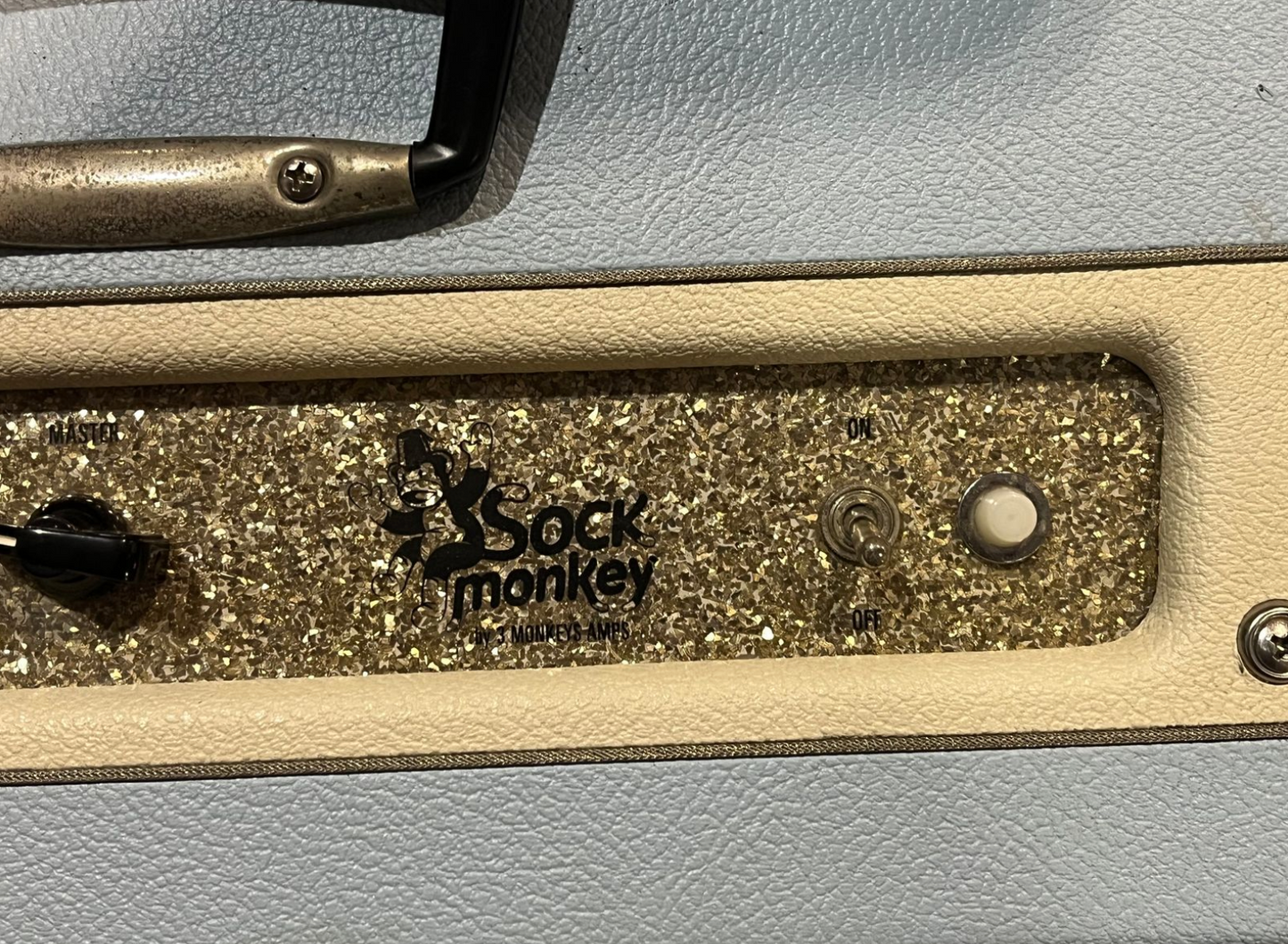 3 Monkeys 3monkeys Sock Monkey Tube Guitar Combo Amplifier with Road Case - Local Pickup Only