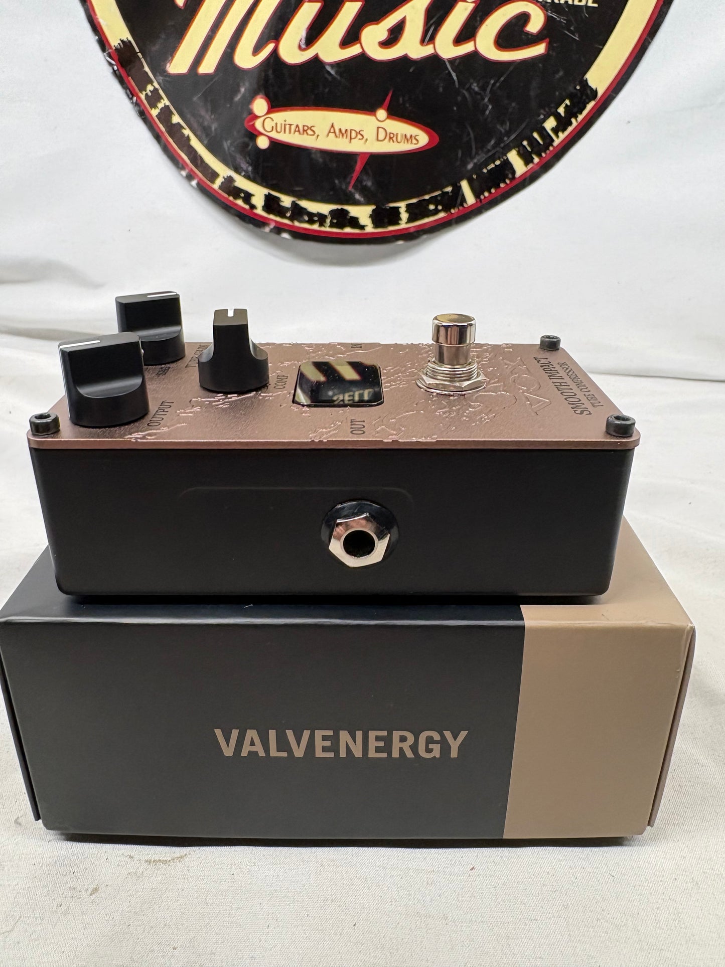 Vox VE-SI Smooth Impact Tube Compressor Pedal with Box