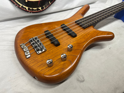 Warwick Corvette Standard 4-String Electric Bass - Babinga Neck 1996 with Hard Case