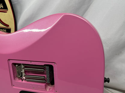 Jackson X Series Soloist SL1X HSS FR Doublecut Electric Guitar - Platinum Pink
