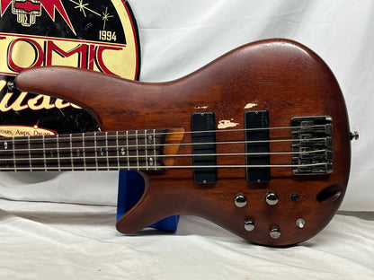 Ibanez Soundgear SR500L Left-Handed Lefty *Strung for Right-Handed Playing* Doublecut 4-String Electric Bass
