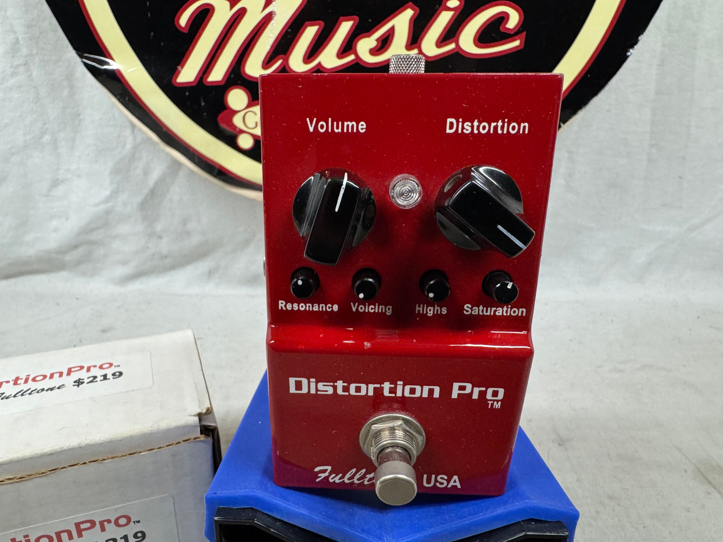 Fulltone DP-1 dp1 Distortion Pro Distortion Pedal with Box 2001