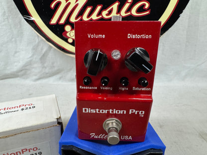 Fulltone DP-1 dp1 Distortion Pro Distortion Pedal with Box 2001