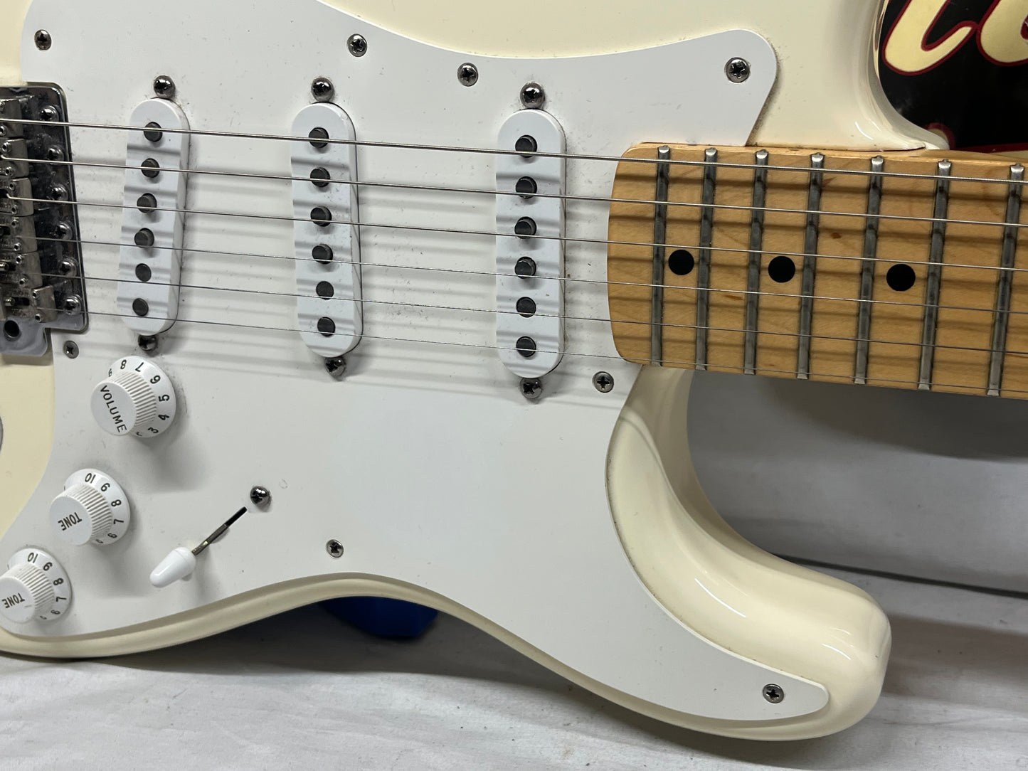 Fender Jimmie-Vaughn Tex-Mex Stratocaster Strat Electric Guitar MIM - Made in Mexico - Olympic White
