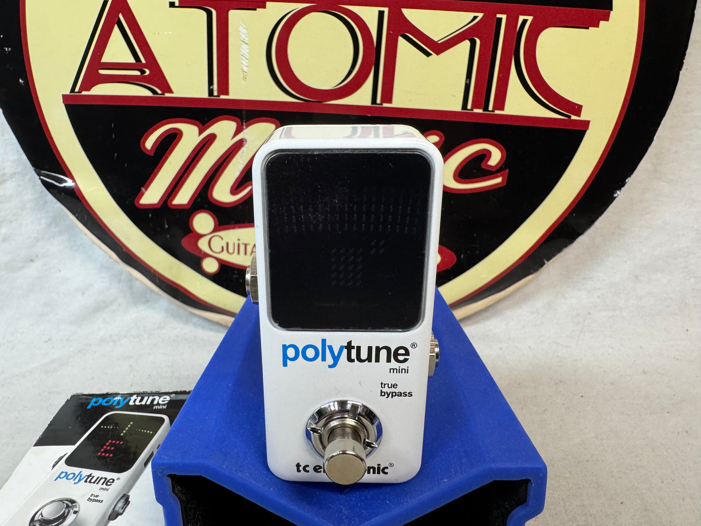 TC Electronic Polytune Mini v1 Tuner Tuning Pedal with Box