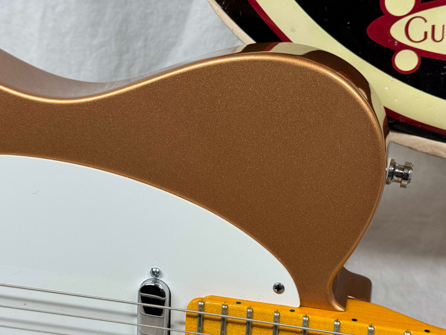Fender USA Custom Shop Special Edition Custom Deluxe Telecaster Guitar with COA + Case 2010 - Copper / Maple neck
