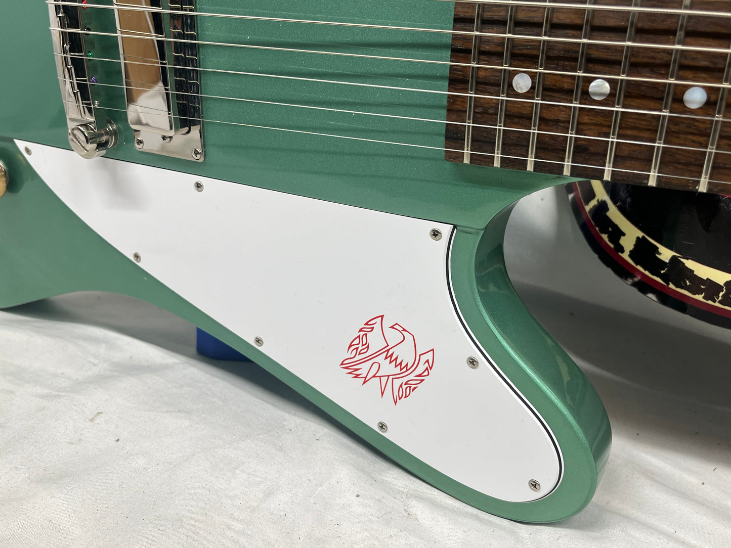 Epiphone Firebird I Offset Electric Guitar with Hard Case - Inverness Green