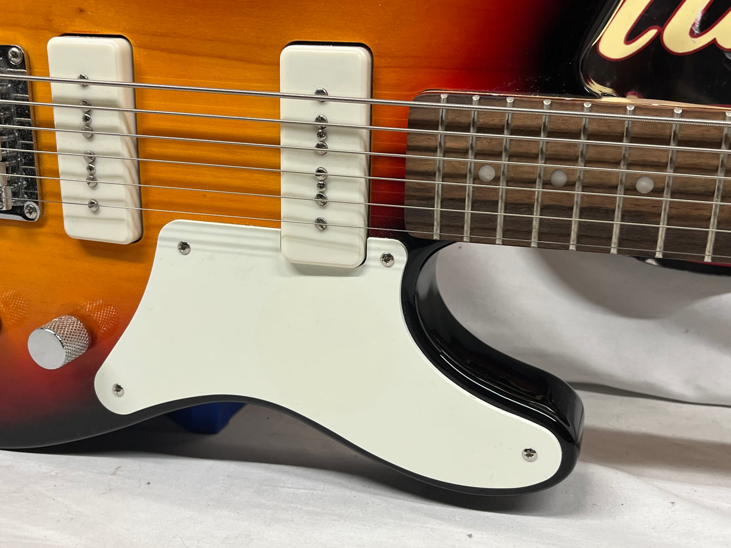 Squier Paranormal Baritone Cabronita Telecaster Tele Electric Guitar - 3-Color Sunburst