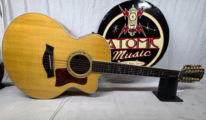 Taylor 655-CE 655ce 12-string Acoustic Guitar with Case 2000
