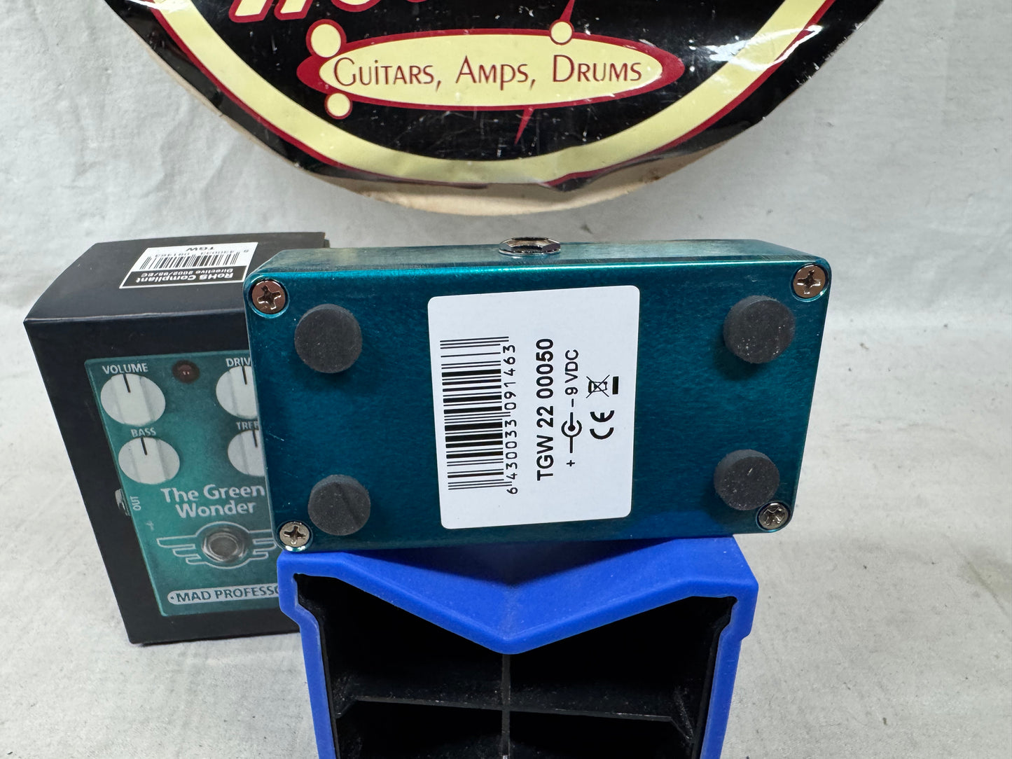 Mad Professor TGW The Green Wonder Overdrive Pedal with Box