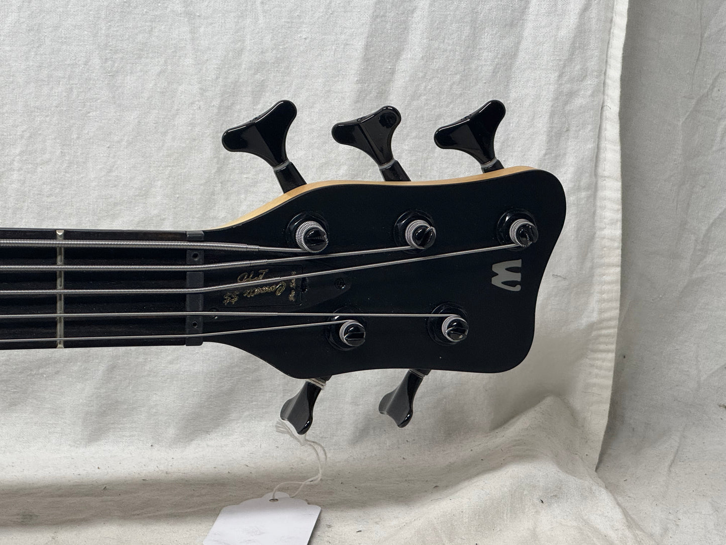Warwick Limited Edition #39 of 100 Teambuilt Corvette $$ Double Buck 5-String Bass 2019 - Natural Transparent Satin Multicolor