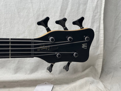 Warwick Limited Edition #39 of 100 Teambuilt Corvette $$ Double Buck 5-String Bass 2019 - Natural Transparent Satin Multicolor