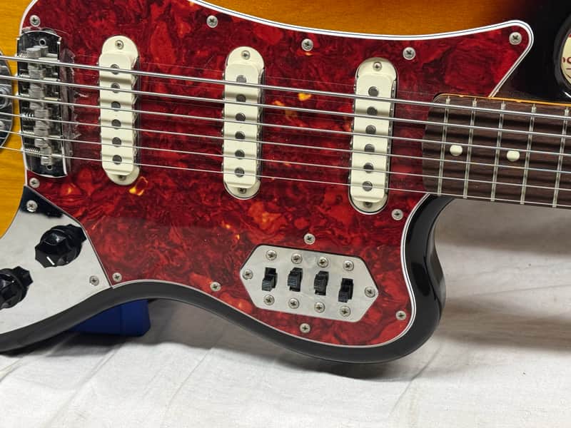 Fender Bass VI 6-string Bass with Case - MIJ Made In Japan - Image 6