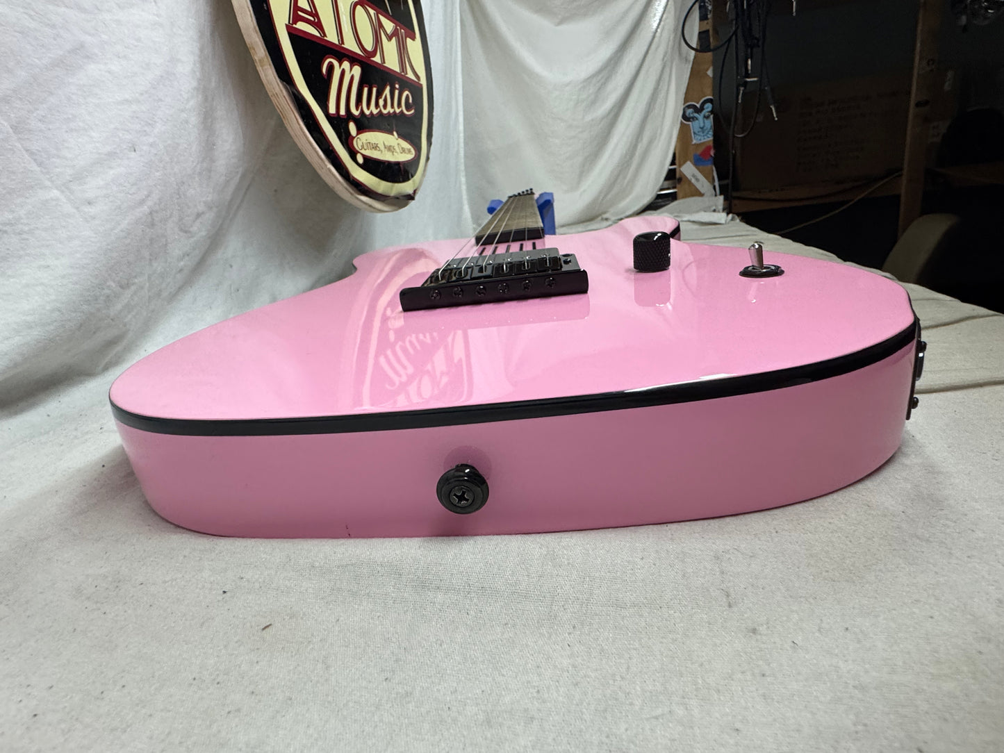 Schecter Diamond Series Machine Gun Kelly Signature Model PT Singlecut Guitar 2022 - Pink