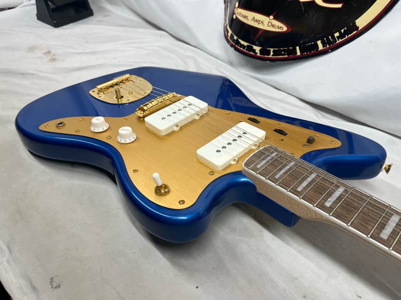 Squier 40th Anniversary Jazzmaster Electric Guitar Gold Edition - Image 16