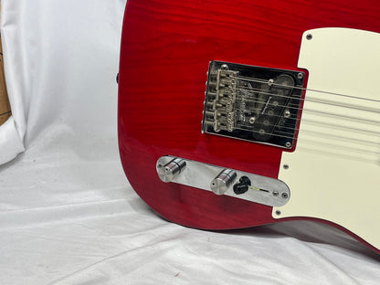 Fender American Standard Telecaster Tele Crimson Red Electric Guitar - Pickups have been Replaced with Seymour Duncan APTL-1/APTR-1