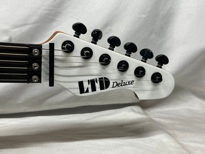 ESP LTD SN-1000 Floyd Rose HSS Doublecut Electric Guitar - Snow White