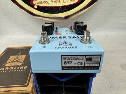 Caroline Guitar Company Somersault Lo-Fi Modulator Chorus Vibrato Rotary Pedal with Box