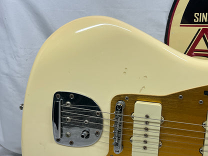 Squier J Mascis Jazzmaster Electric Guitar - Vintage White