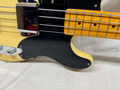 Fender American Vintage II 2 '54 1954 Precision Bass 4-string P-Bass with COA + Case 2022 - Vintage Blonde / Maple neck