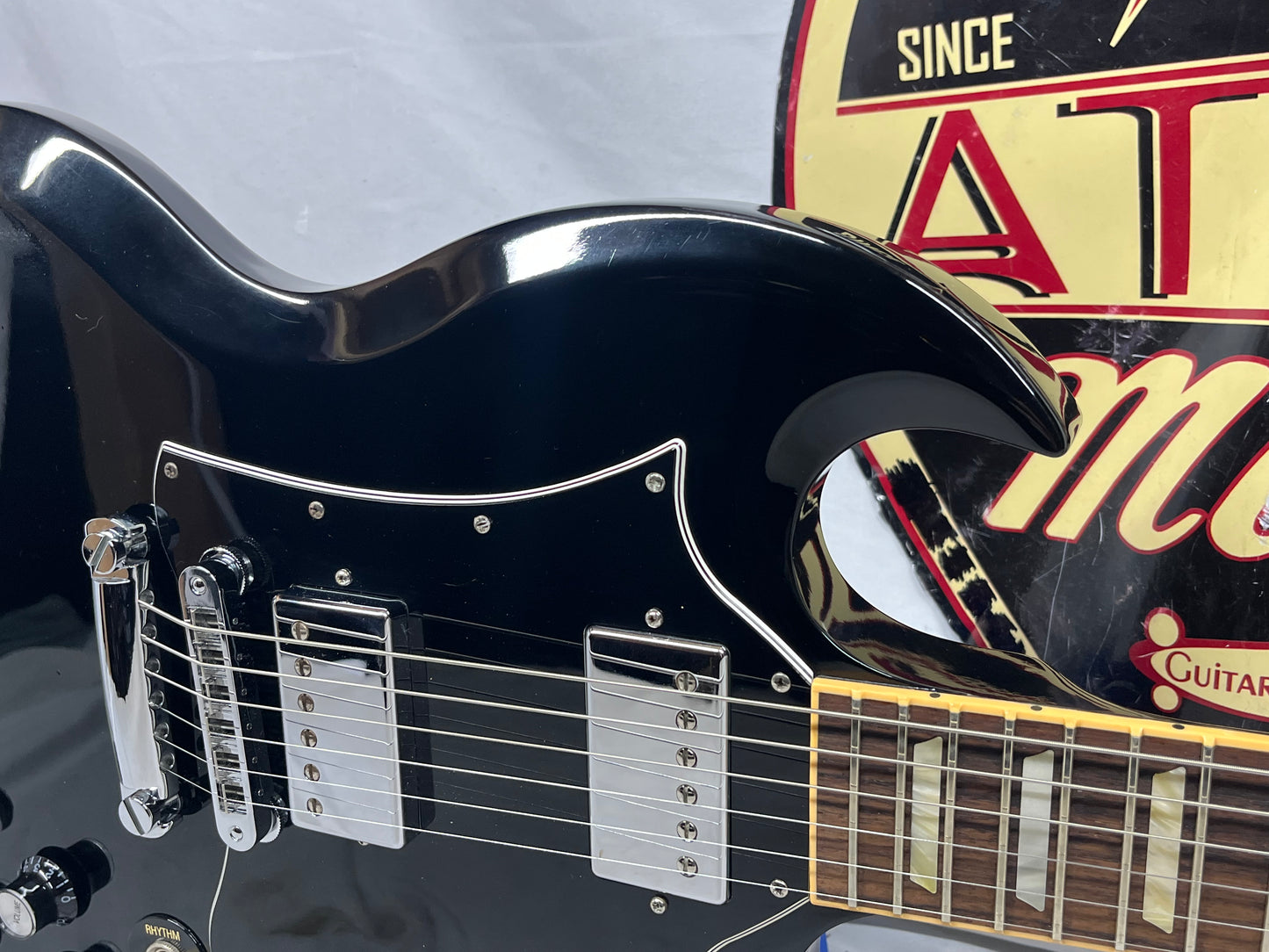 Gibson SG Standard Doublecut HH Electric Guitar 2007 with Hard Case - Black