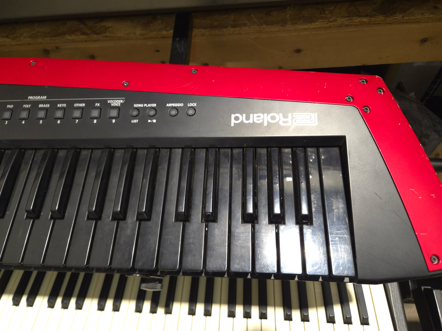 Roland AX-Edge 49-Key Keytar Synthesizer 2018 - Present - Black / Red - Local Pickup Only